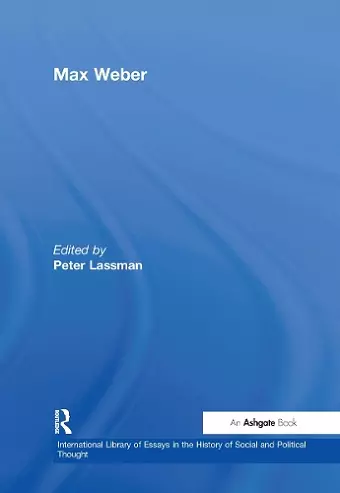 Max Weber cover