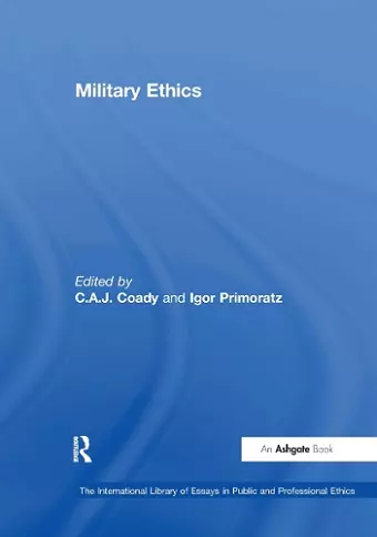 Military Ethics cover