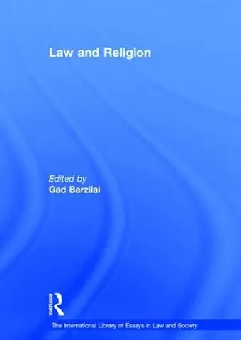 Law and Religion cover