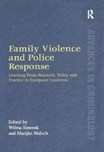 Family Violence and Police Response cover