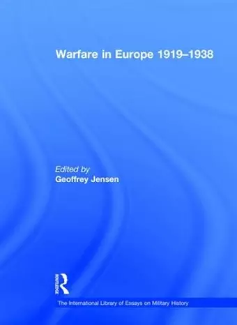 Warfare in Europe 1919–1938 cover