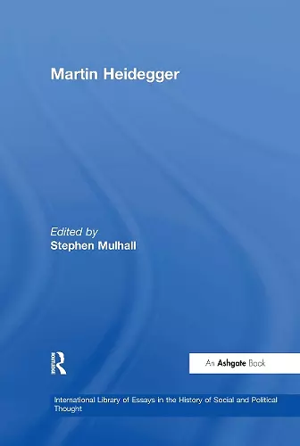 Martin Heidegger cover