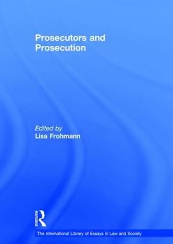 Prosecutors and Prosecution cover