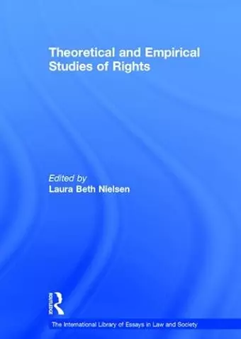 Theoretical and Empirical Studies of Rights cover