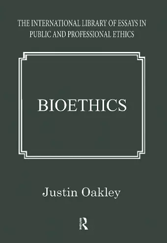 Bioethics cover