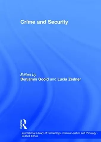 Crime and Security cover