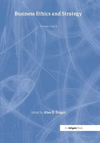 Business Ethics and Strategy, Volumes I and II cover