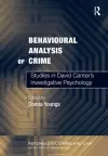 Behavioural Analysis of Crime cover