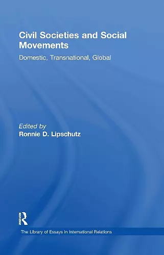 Civil Societies and Social Movements cover