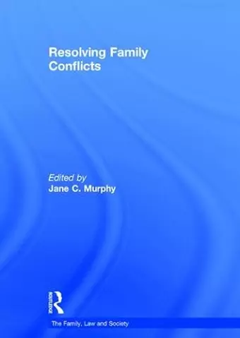 Resolving Family Conflicts cover