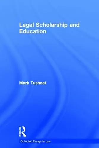 Legal Scholarship and Education cover