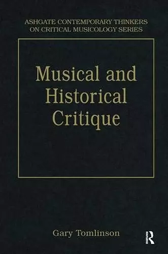Music and Historical Critique cover