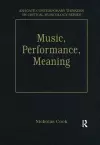 Music, Performance, Meaning cover