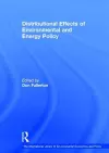 Distributional Effects of Environmental and Energy Policy cover