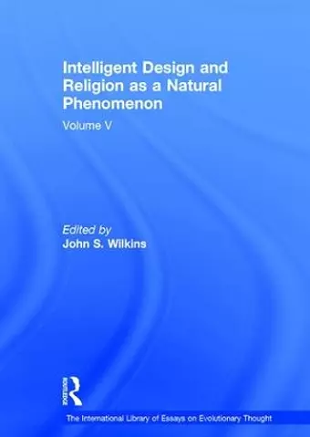 Intelligent Design and Religion as a Natural Phenomenon cover