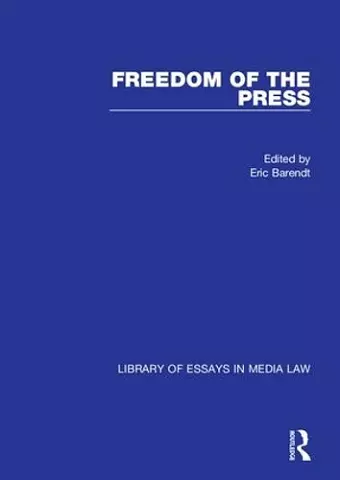 Freedom of the Press cover