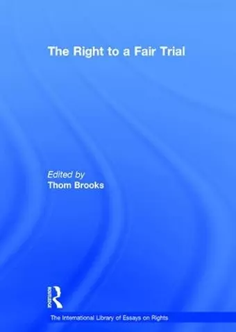 The Right to a Fair Trial cover