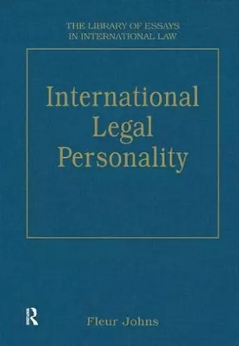 International Legal Personality cover