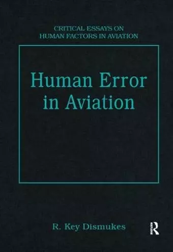 Human Error in Aviation cover