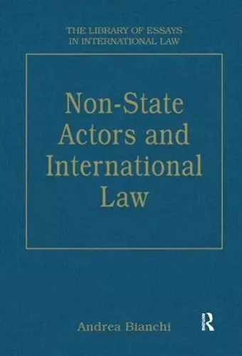 Non-State Actors and International Law cover