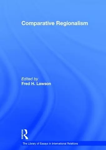 Comparative Regionalism cover