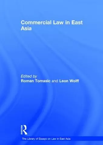 Commercial Law in East Asia cover