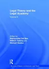 Legal Theory and the Legal Academy cover