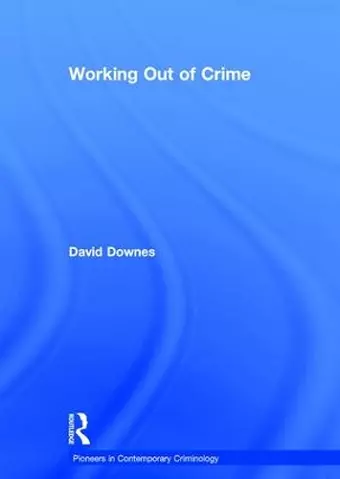 Working Out of Crime cover