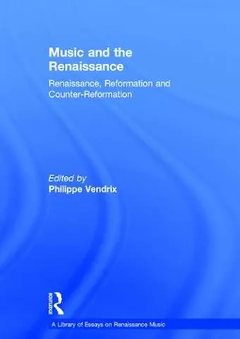 Music and the Renaissance cover