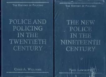 The History of Policing:  4-Volume Set cover