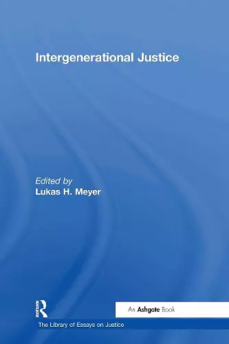 Intergenerational Justice cover