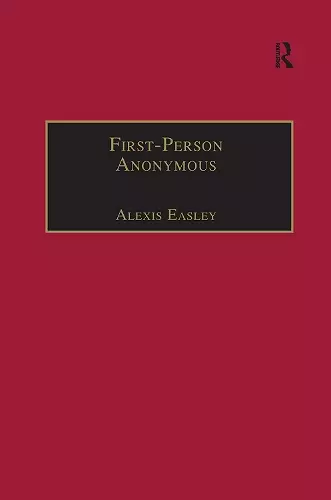 First-Person Anonymous cover