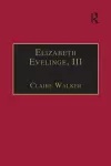 Elizabeth Evelinge, III cover