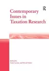 Contemporary Issues in Taxation Research cover