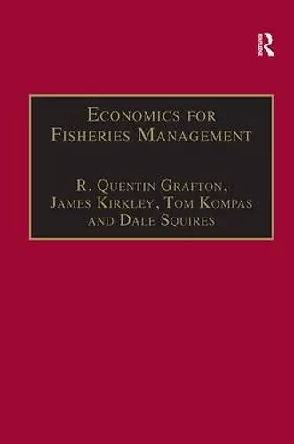 Economics for Fisheries Management cover