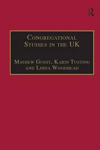 Congregational Studies in the UK cover