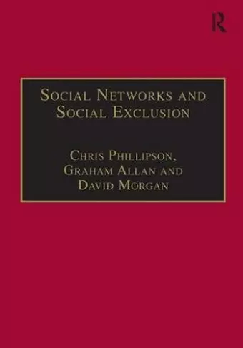 Social Networks and Social Exclusion cover