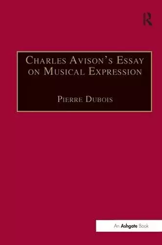 Charles Avison's Essay on Musical Expression cover