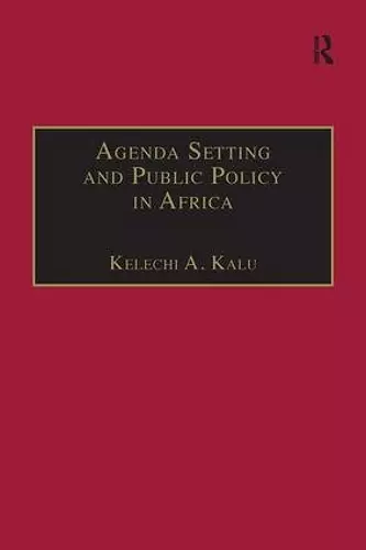 Agenda Setting and Public Policy in Africa cover