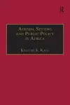 Agenda Setting and Public Policy in Africa cover