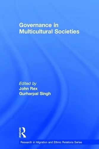 Governance in Multicultural Societies cover