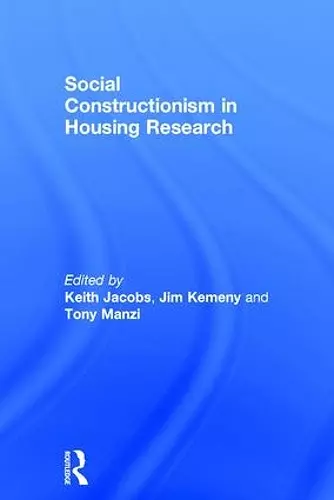 Social Constructionism in Housing Research cover