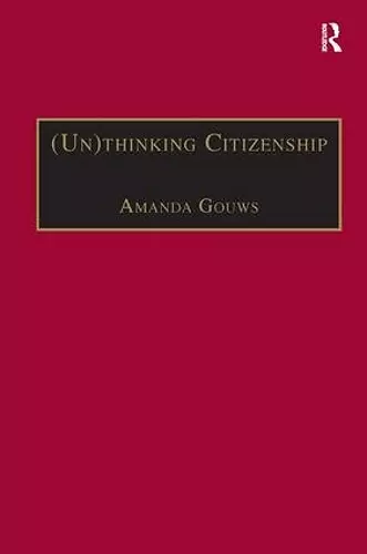 (Un)thinking Citizenship cover