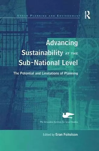 Advancing Sustainability at the Sub-National Level cover