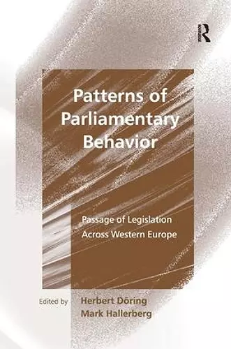 Patterns of Parliamentary Behavior cover