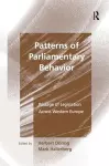 Patterns of Parliamentary Behavior cover