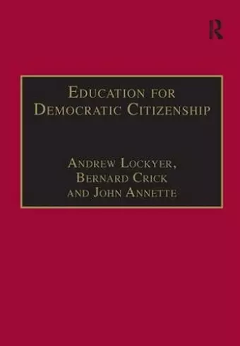 Education for Democratic Citizenship cover