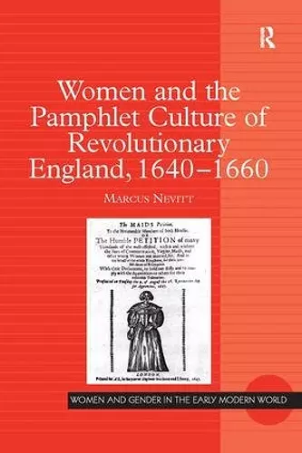 Women and the Pamphlet Culture of Revolutionary England, 1640-1660 cover