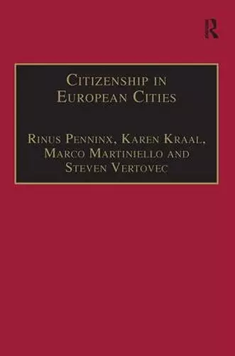 Citizenship in European Cities cover