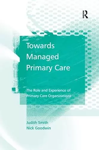 Towards Managed Primary Care cover